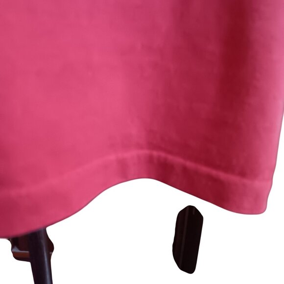 XL Hanes Single Stitch T-shirt Mens Red 100% Cotton 1980's USA Faded Plain - Picture 4 of 5